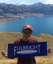 Udall Scholar and Fulbrighter, Alexandra Johnson in New Zealand (American Indian Studies, 2016)