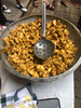 Traditional Ghanaian food, kelewele, made from fried plantains and spices